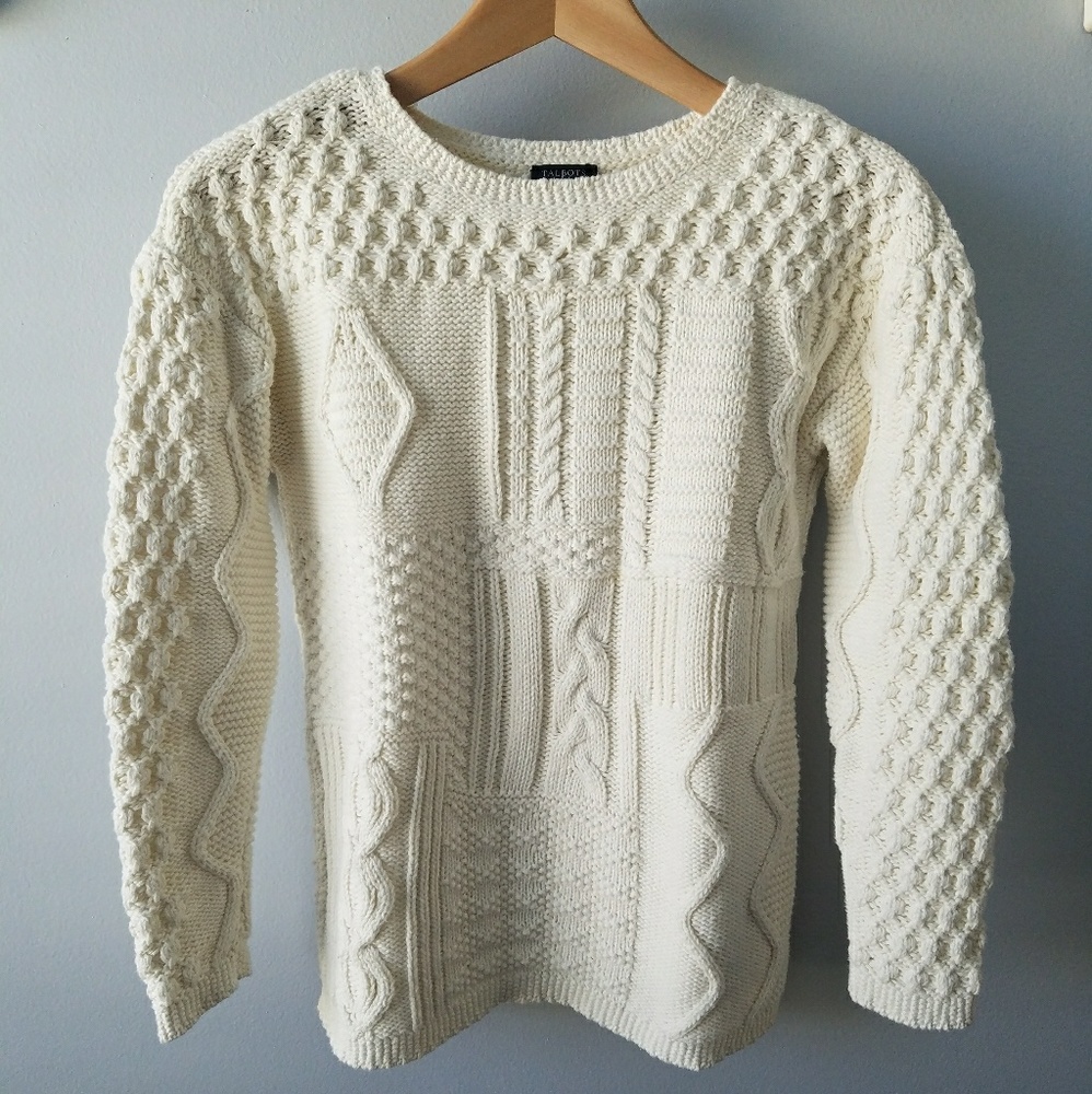 Talbots cotton sweater